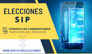 Banner del anuncio de las elecciones de la SIP